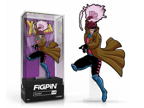 Figpin - Marvel - X-Men - Gambit 439 - Collectible Pin with Premium Display Case